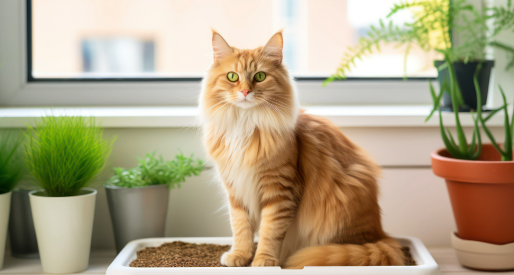 House plants for Maine Coon